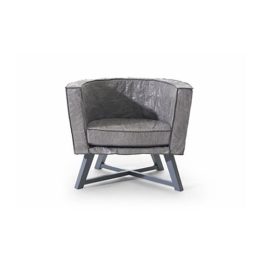 GRAY 08 Gervasoni, poltroncina imbottita in stile moderno