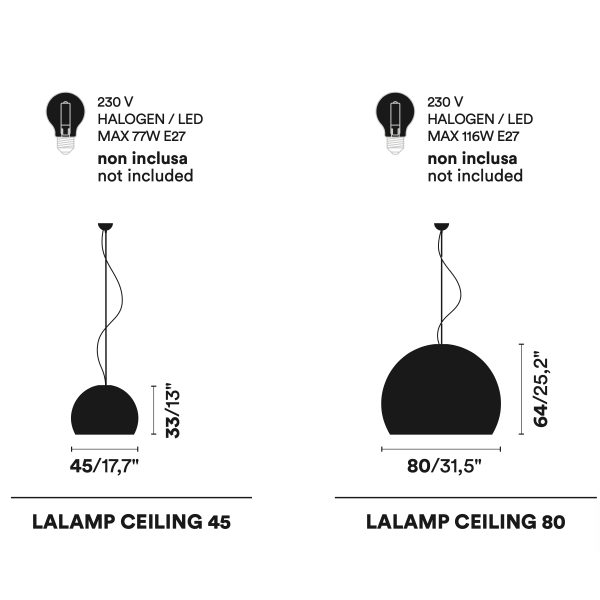 LALAMPADA CEILING - Opinion Ciatti