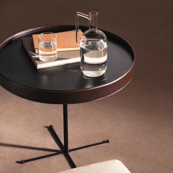 Tavolino Chab-Table Leather