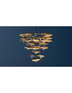 Gold Moon Chandelier -... 2