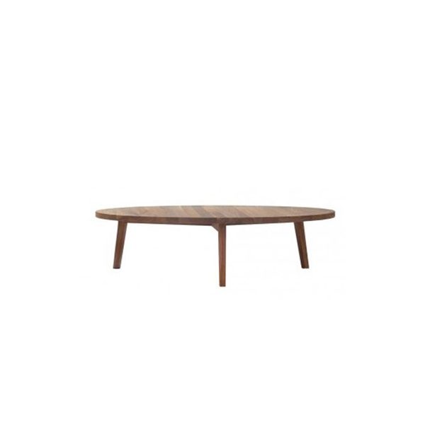 Gray 49 Gervasoni, tavolino basso in legno dal design essenziale