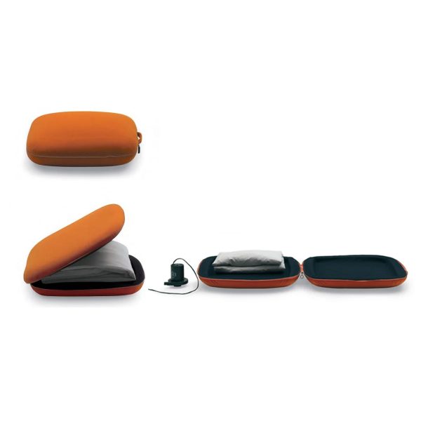 Q.letto | Cuscino trasformabile in letto gonfiabile di Campeggi Design - IDA' Interni d'Autore