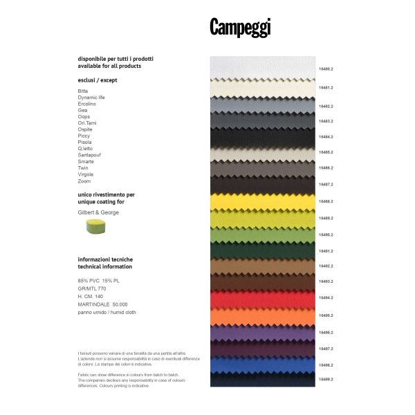 Quilt | Divano letto trapuntato dinamico di Campeggi Design - IDA' Interni D'Autore