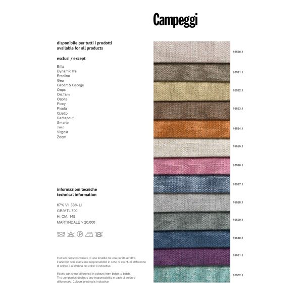 Quilt | Divano letto trapuntato dinamico di Campeggi Design - IDA' Interni D'Autore