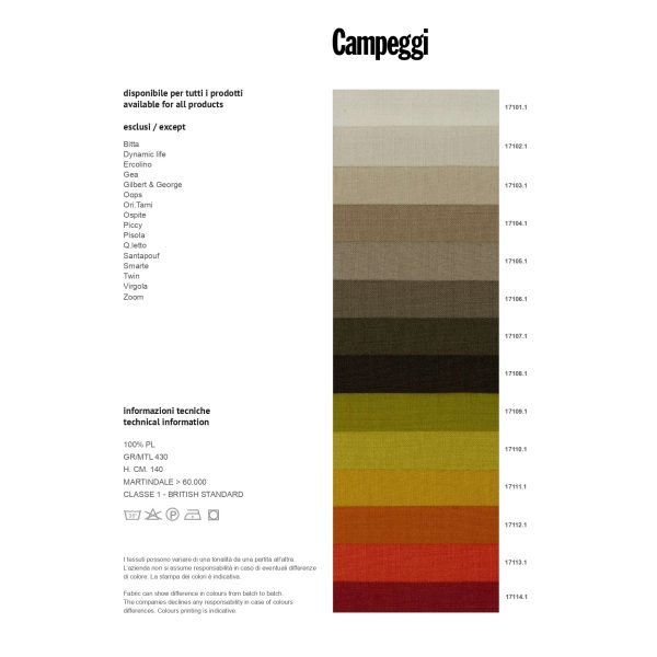 Quilt | Divano letto trapuntato dinamico di Campeggi Design - IDA' Interni D'Autore