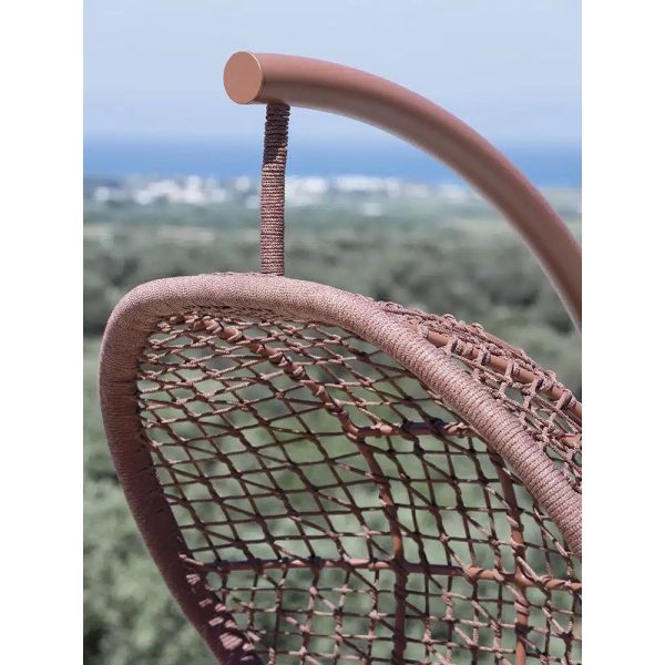 Emma Nido | Poltrona sospesa in intreccio outdoor di Varaschin Design - IDA' Interni D'Autore