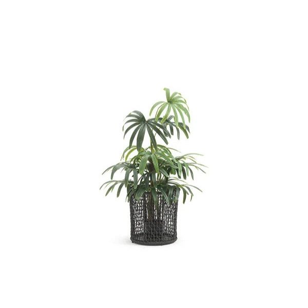 Emma Fioriera | Vaso da esterno in filo intrecciato di Varaschin Design - IDA' Interni D'Autore