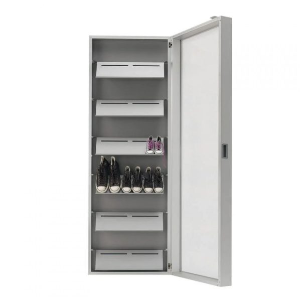 BoxOne | Contenitore da Parete Specchiato in Alluminio | Kristalia | IDA' Interni D'Autore