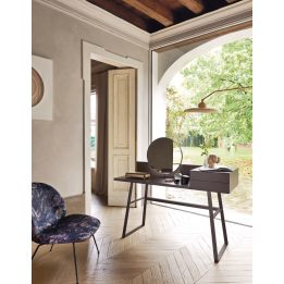 Scrittoio Segreto | Vanity in legno e metallo Sangiacomo - IDA' Interni d'Autore