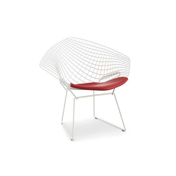 Bertoia Diamond Chair | Sedia iconica in acciaio di Knoll - IDA' Interni d'Autore