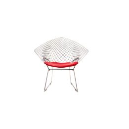 Bertoia Diamond Chair | Sedia iconica in acciaio di Knoll - IDA' Interni d'Autore