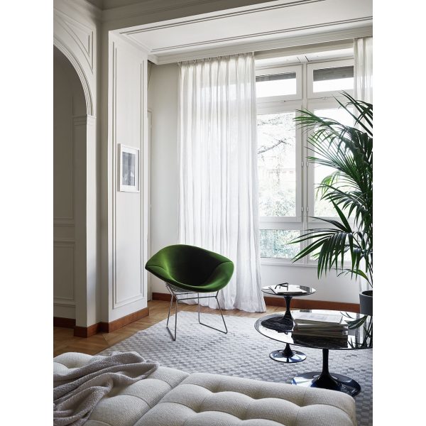 Bertoia Diamond Chair | Sedia iconica in acciaio di Knoll - IDA' Interni d'Autore
