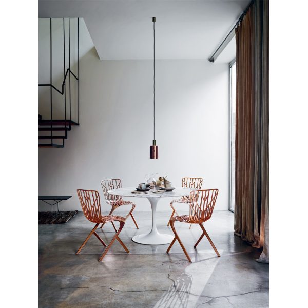 Saarinen High Tables | Tavoli alti in marmo e alluminio di Knoll - IDA' Interni d'Autore