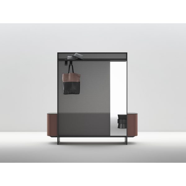 Madia Side View | Madia divisoria bifacciale di design| IDA' Interni D'autore