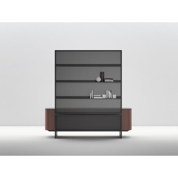 Madia Side View | Madia divisoria bifacciale di design| IDA' Interni D'autore