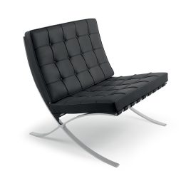 Barcelona Chair | Icona di design in acciaio e pelle Knoll - IDA' Interni d'Autore