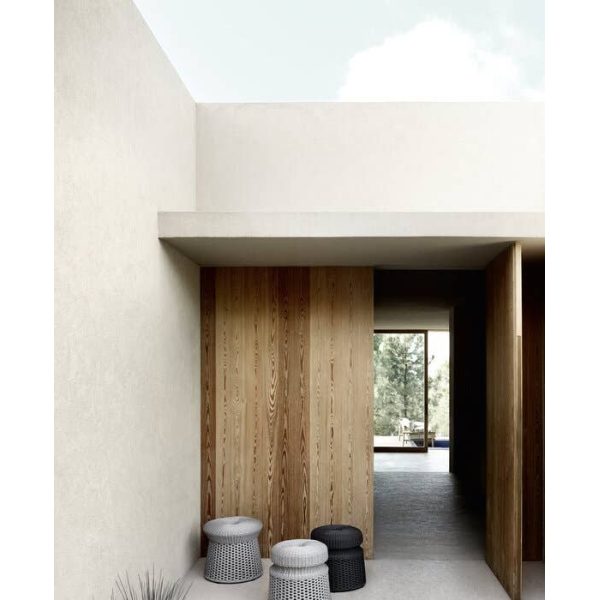 Pouf Hospes | Pouf outdoor intrecciato di B&B Italia – IDA' Interni d'Autore