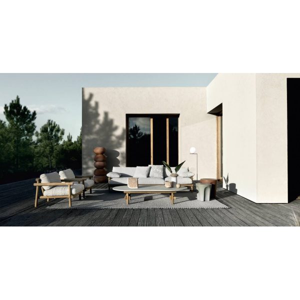 Tavolino Colosseo Outdoor | Tavolino in gres da esterno di B&B Italia - IDA' Interni d'Autore