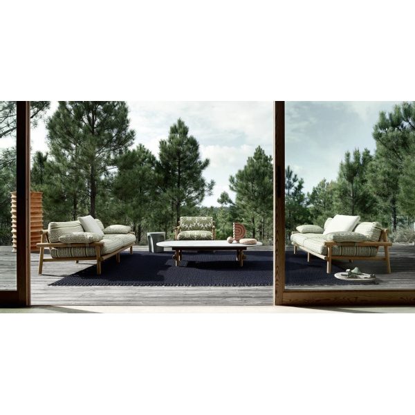 Tavolino Colosseo Outdoor | Tavolino in gres da esterno di B&B Italia - IDA' Interni d'Autore