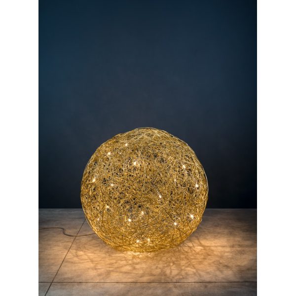 Fil de Fer F | Lampada da Terra Iconica – Catellani & Smith | IDA' Interni D'Autore