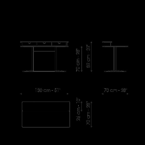 Nelson vanity e home office