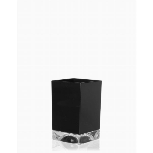 Boxy toothbrush holder