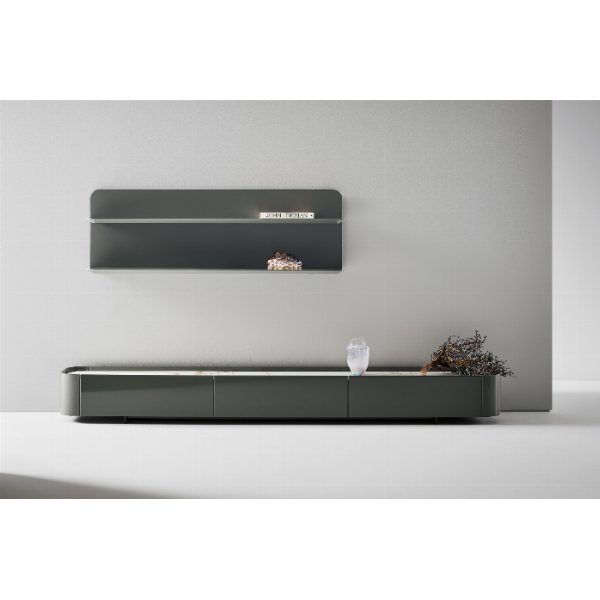 Arragan TV stand and Arragan shelf