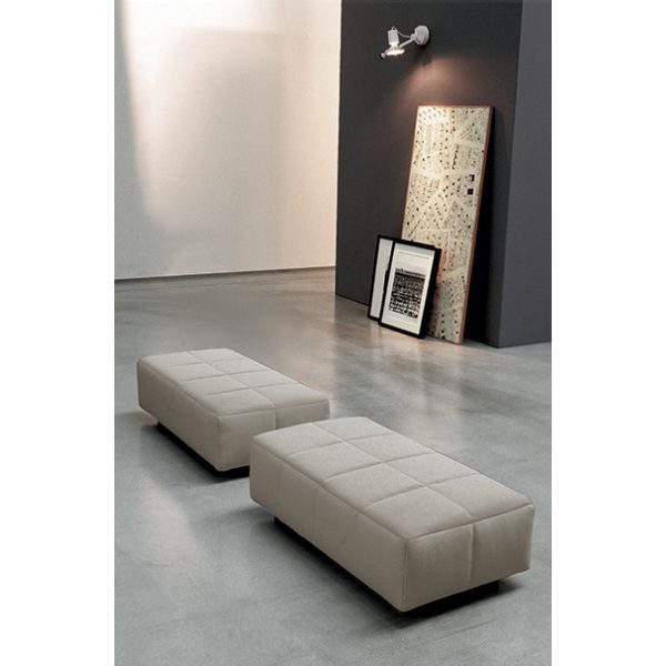 Squaring bench and pouf