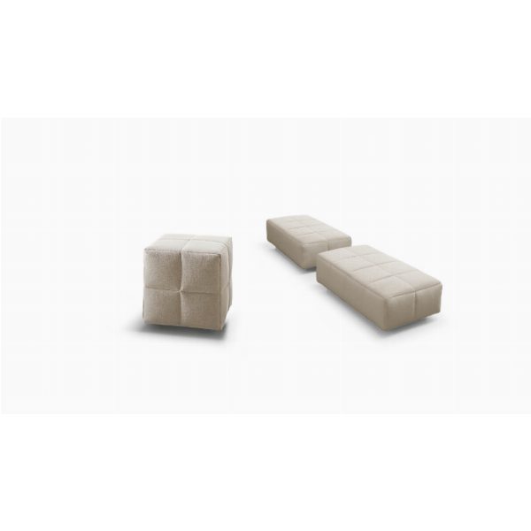 Squaring bench and pouf