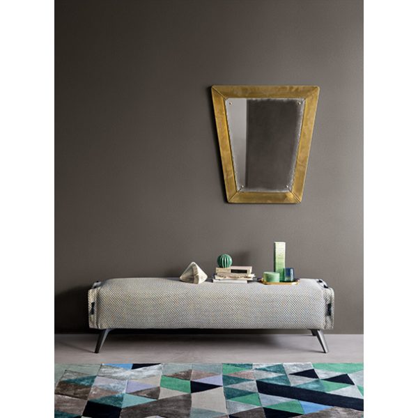 Cuff bench and pouf
