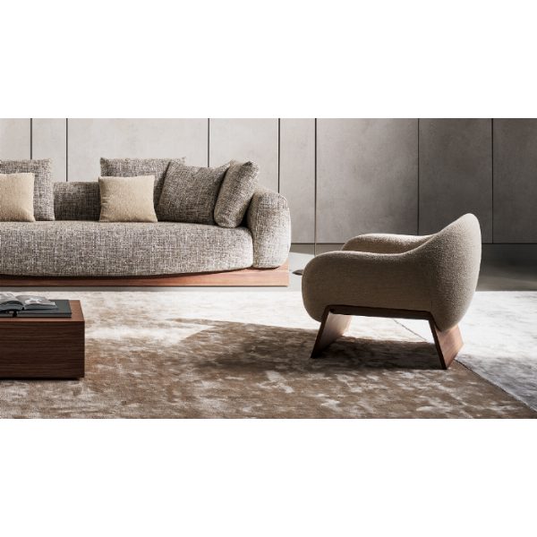 Boolean armchair