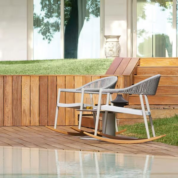 CLEVER Lounge rocking armchair