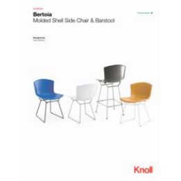 Bertoia Molded Shell Side Chair ‑ Stacking