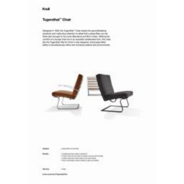 Tugendhat™ Chair