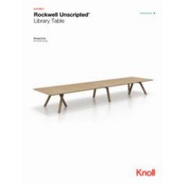 Rockwell Unscripted® Library Table