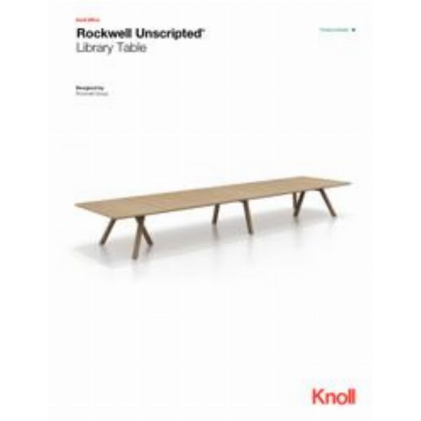 Rockwell Unscripted® Library Table