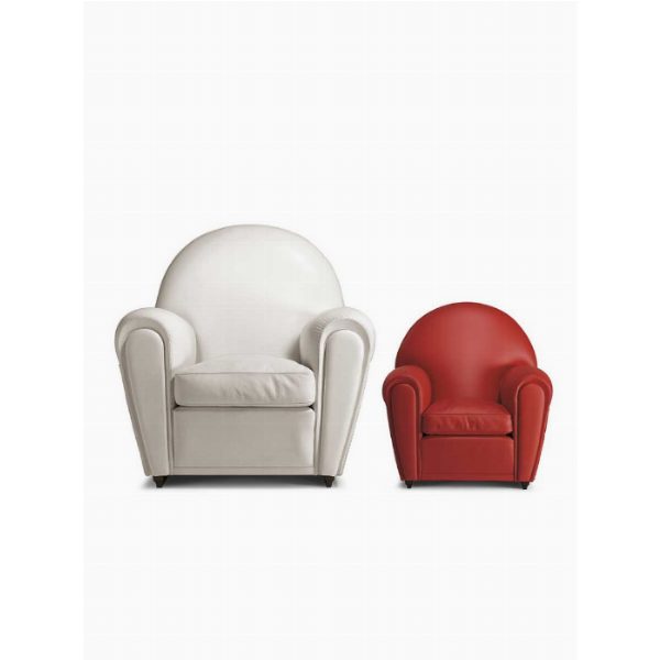 Baby Vanity | Poltrona in Pelle, Tessuto - Renzo Frau