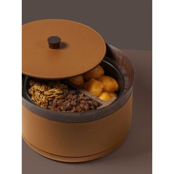 Tableware Serving-Box in Pelle - Giobagnara x Poltrona Frau