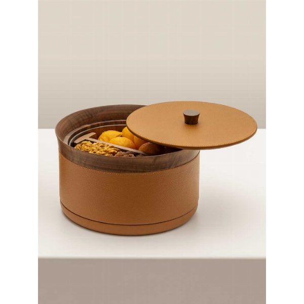 Tableware Serving-Box in Pelle - Giobagnara x Poltrona Frau
