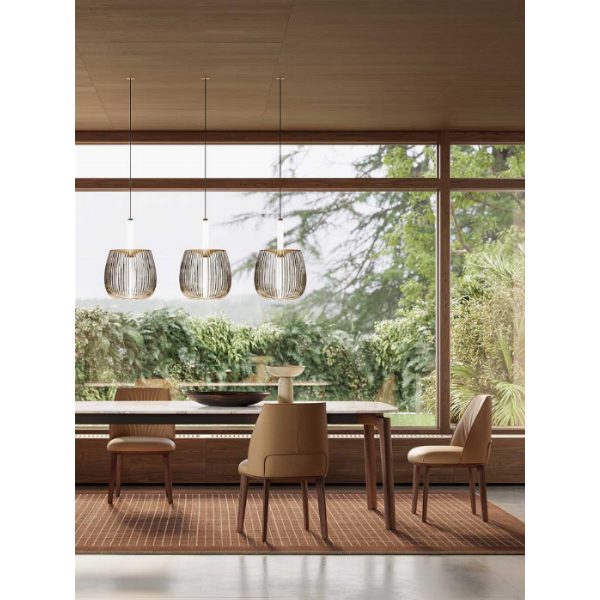 Sedia da Pranzo Archibald Slim - Jean-Marie Massaud