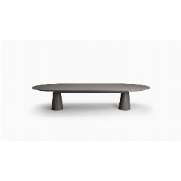 Mesa Due Oval Meeting Poltrona Frau - Tavolo riunione ovale
