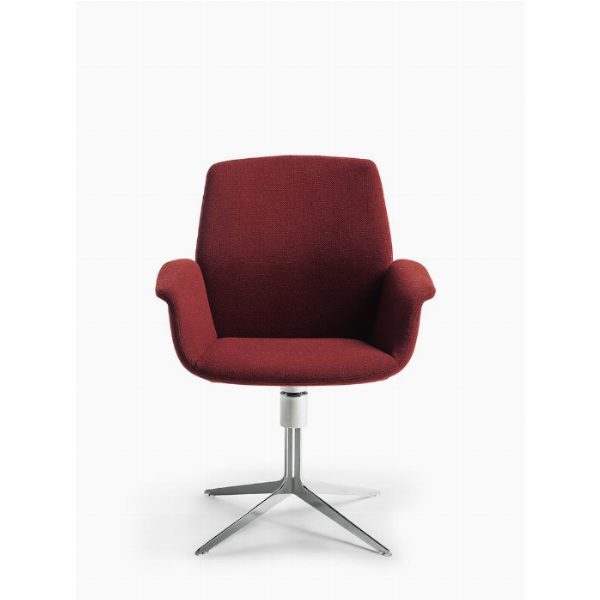 Downtown Conference Swivel 4 Spokes Poltrona Frau - Sedia direzionale