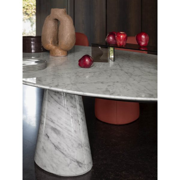 Tavolo in Marmo Mesa Ellipse