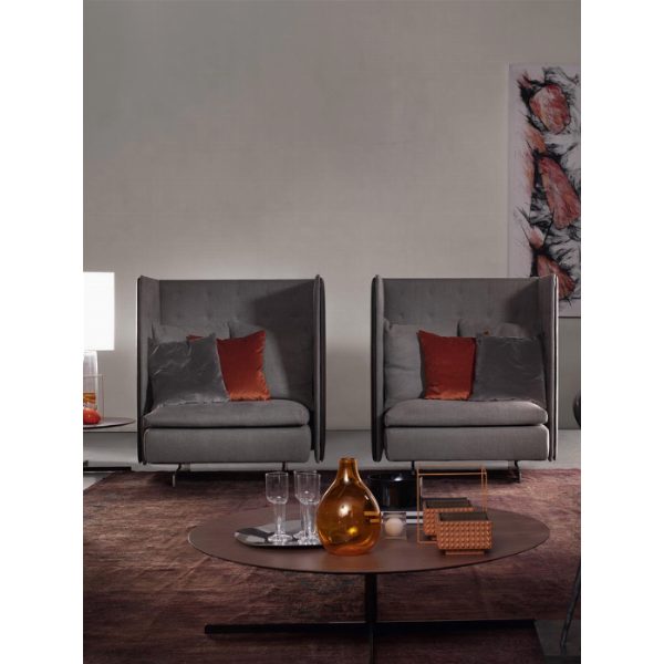 Poltrona GranTorino HB con Schienale Alto | Design Italiano