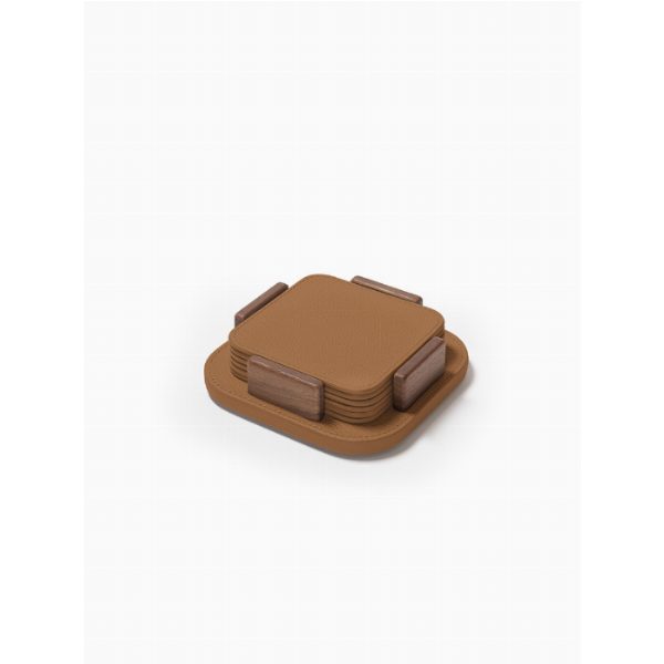 Tableware | Sottobicchiere + porta sottobicchiere - Giobagnara X Poltrona Frau