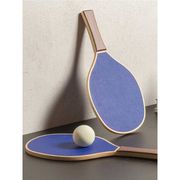 Wooden rackets ball | Fitness collection