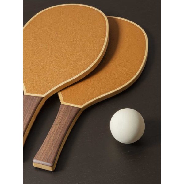 Wooden rackets ball | Fitness collection