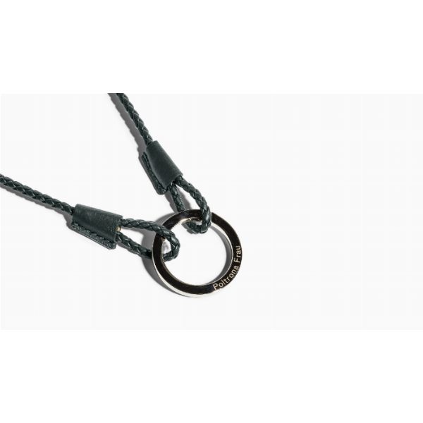 Portachiavi in pelle intrecciata | Pet collection