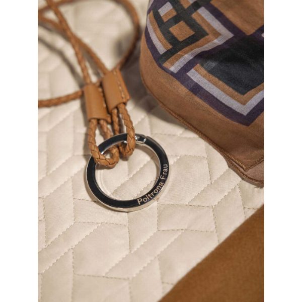 Portachiavi in pelle intrecciata | Pet collection