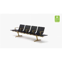 Aetos | Sistema Sedute Aeroportuali by EOOS
